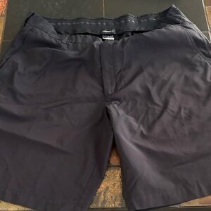 Nike Men's Dark Gray Flat Front Shorts